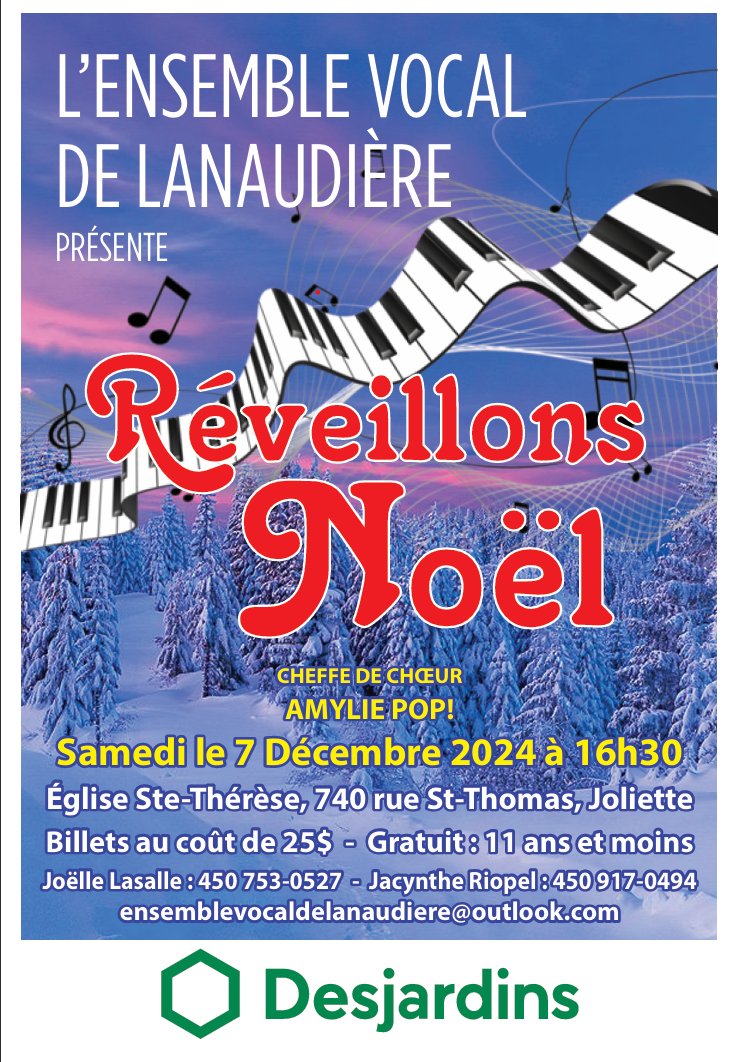 Ensemble Vocal de Lanaudière | Concert de Noël